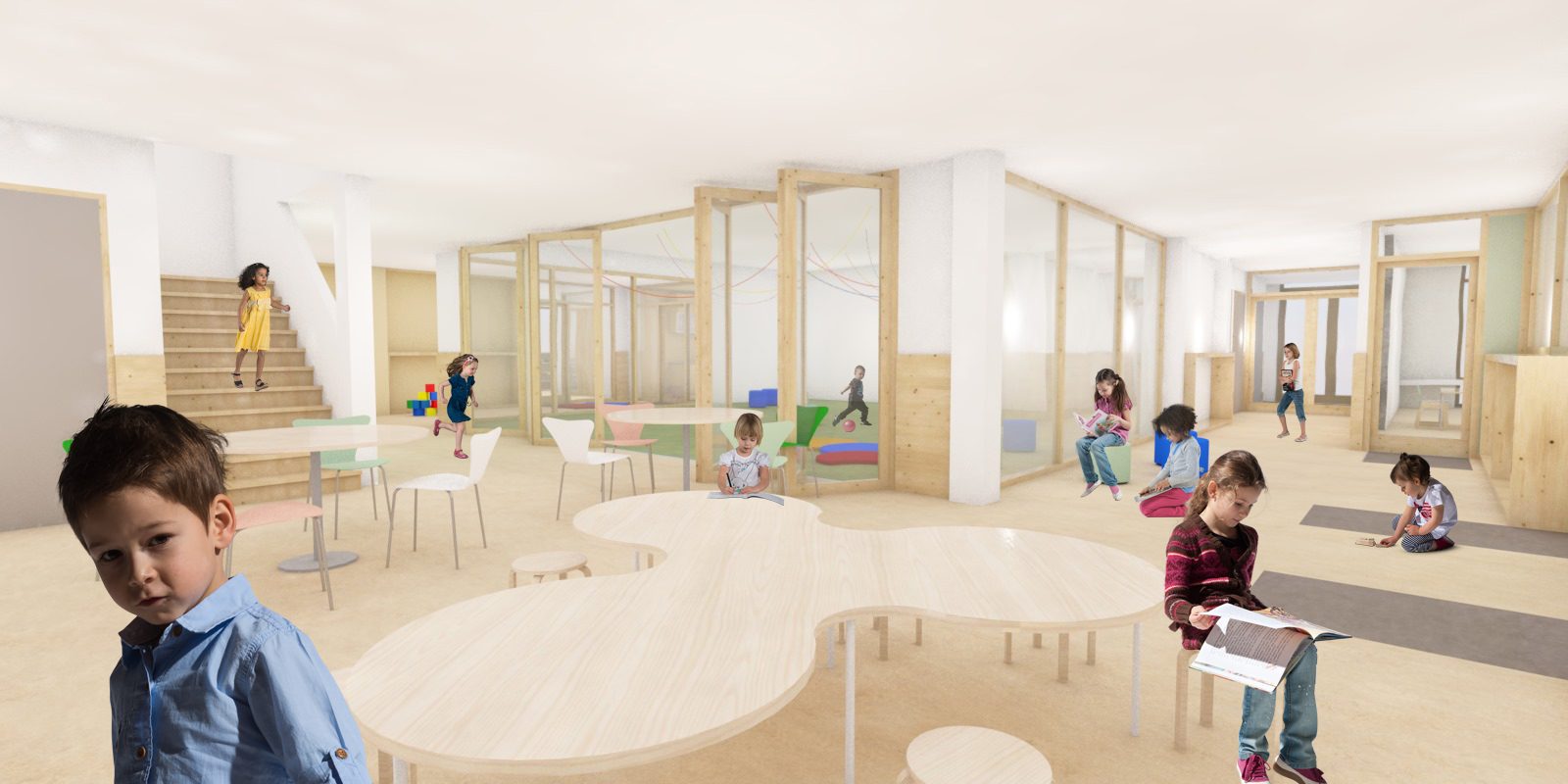 Dak JFK (Gradaland), Montessori kinderdagverblijf